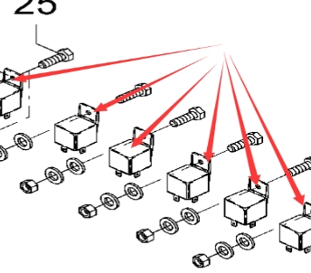 继电器24V3515160058